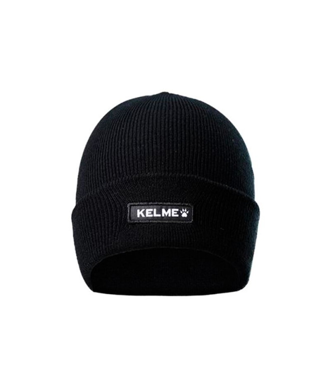 Boné de Futebol Kelme Chapéu de Lã Preto