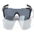Lunettes de soleil de Cyclisme Endura Singletrack Frameless, Noir