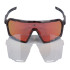 Lunettes de soleil de Cyclisme Endura Pro Sl Glasses Set Homme Gris