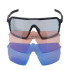 Lunettes de soleil de Cyclisme Endura Pro Sl Glasses Set Pchromic Mb Homme Matt Noir