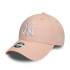 Boné New York Yankees Essential Mulher Rosa 9FORTY
