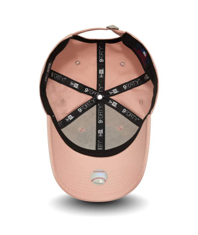 Gorra New York Yankees Essential Womens Rosa...