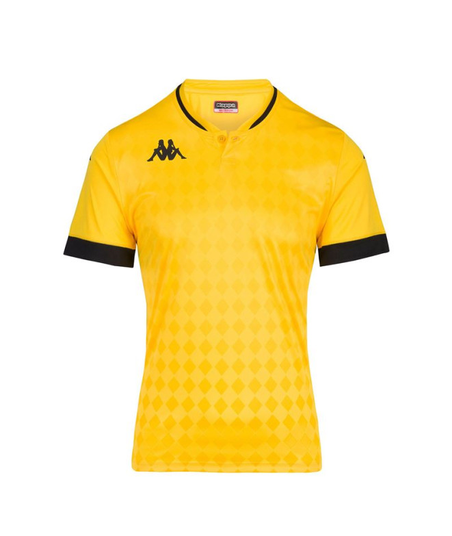 Sweat Football Kappa Bofi Homme Jaune Chrome/Noir