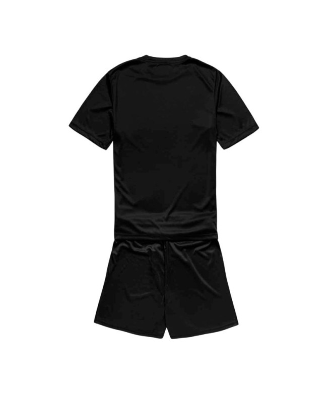 Conjunto Futebol Kappa Gorkit Infantil Black