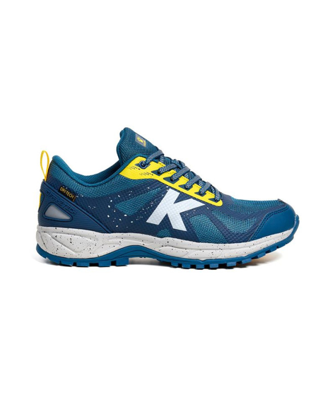 Zapatillas de Running Kelme Track Trail Travel Marino Y Amarillo