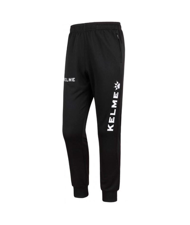 Pantalón de Fútbol Kelme Global Pant Hombre Negro y Blanco