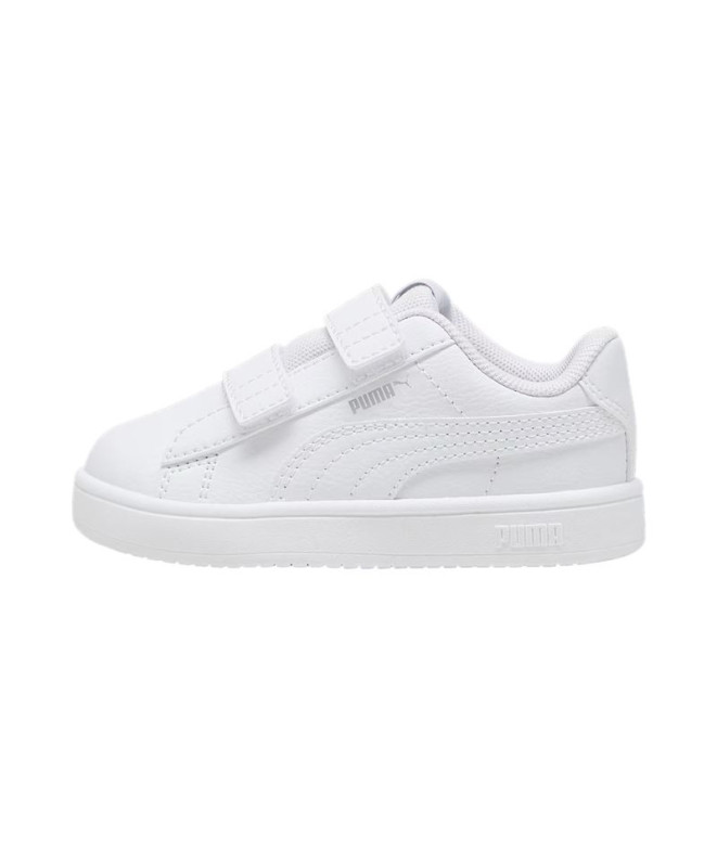 Sapatilhas Puma Rickie Classic V Infantil Branco/Branco