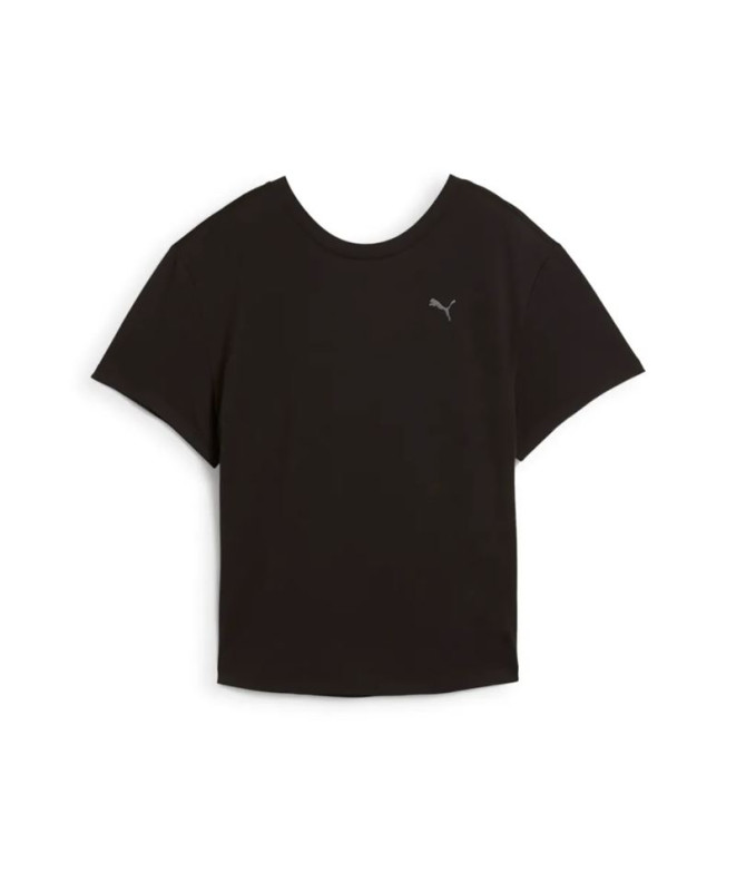 Camiseta De Fitness Puma Move Cloudspun Loose, Black, Mujer