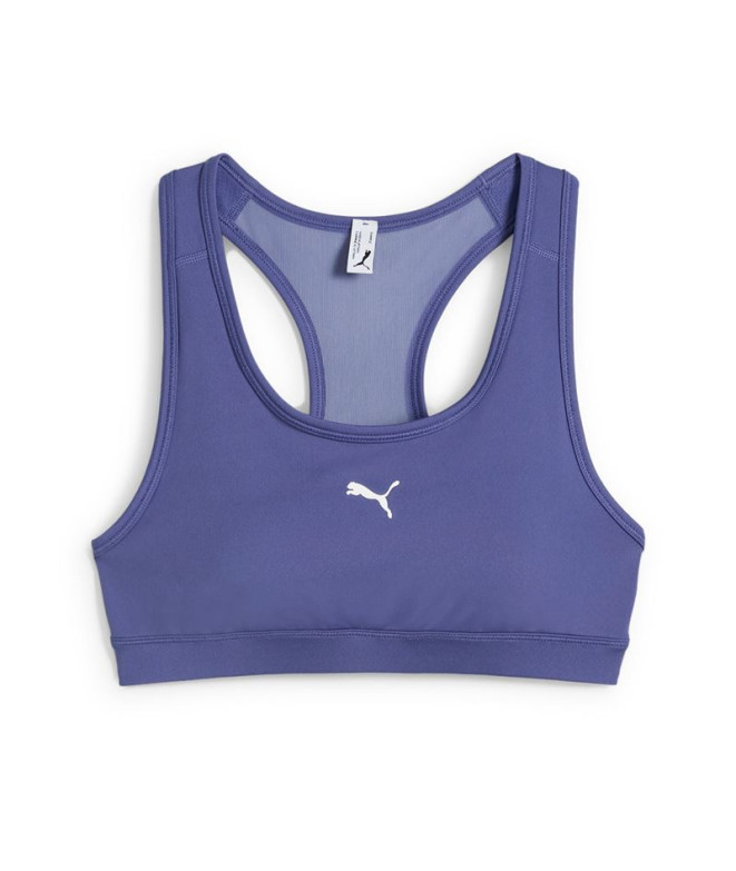 Sujetador Deportivo De Fitness Puma 4Keeps Bra P,Blue Crystal, Mujer