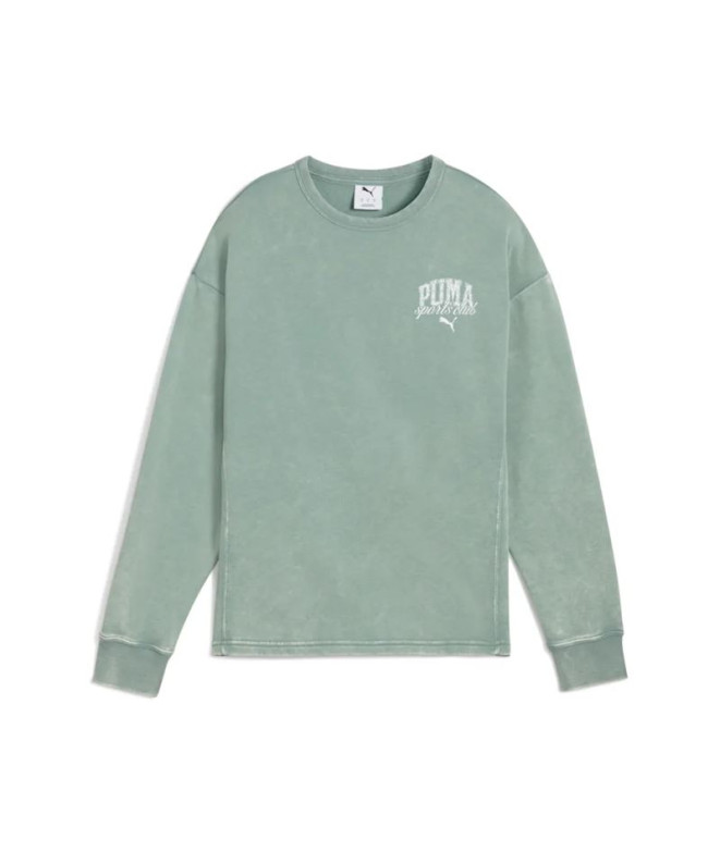 Sweat Puma Class Comfort W, Green Moon Femme