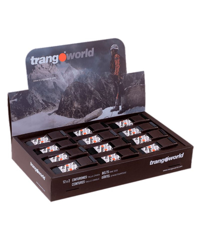 Trangoworld Accesorio Caja Cinturones Tw 24Ud Negro