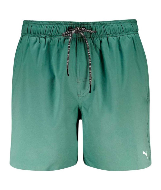 Maillot de bain Puma Swim Mid Shorts 1P Homme Vert