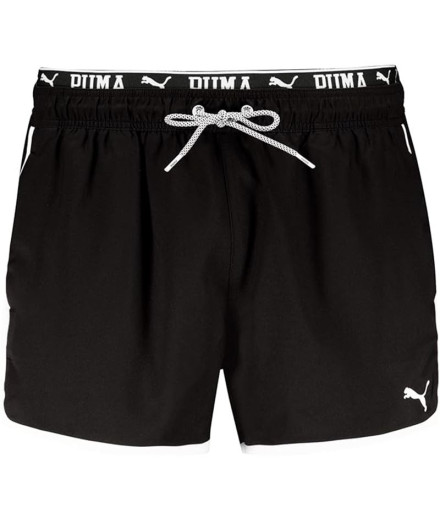 Bañador Puma Swim Track Short Shorts 1P Hombre Negro