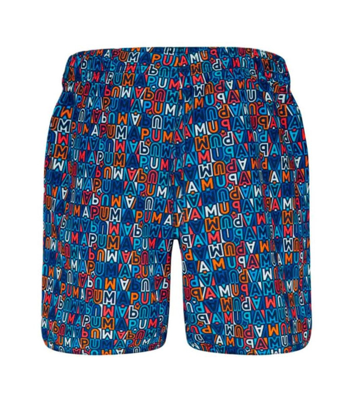 Bañador Puma Swim Boys Printed Mid Shorts 1P...