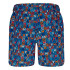 Bañador Puma Swim Boys Printed Mid Shorts 1P Infantil Multicolor