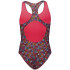 Fato de banho Puma Swim Girls Printed Swimsuit 1P Infantil Multicolor