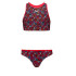 Bikini Puma Swim Girls Printed Set 1P Infantil Multicolor