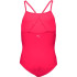 Bañador Puma Swim Girls Club House 1P Infantil Bright Rojo