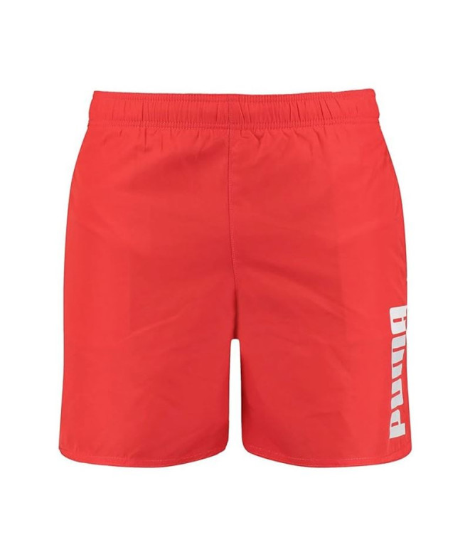 Bañador Puma Swim Mid Hombre Rojo Hombre