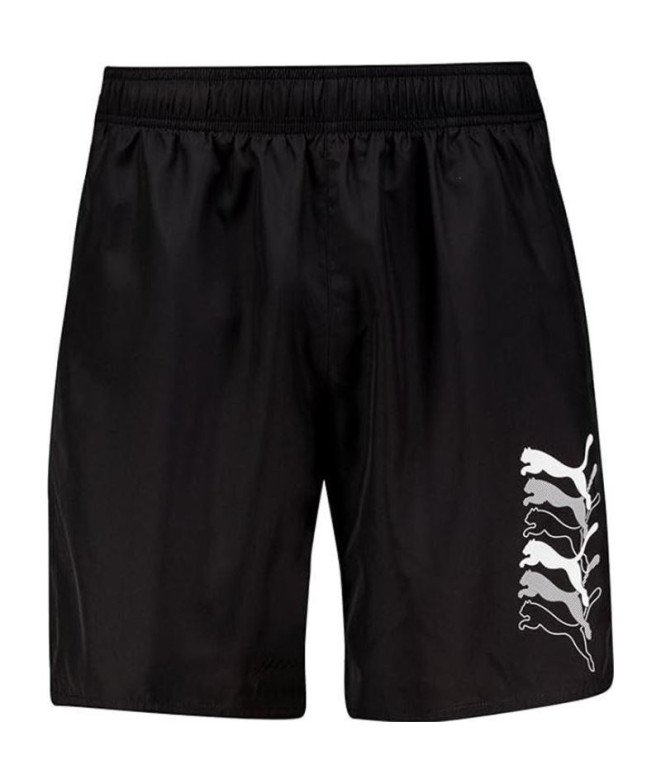 Bañador Puma Swim Cats Mid Negro Hombre