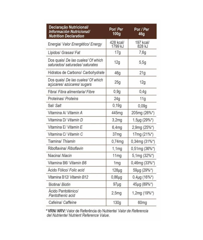 Barre Gold Nutrition Barre Extrême - Chocolat -...