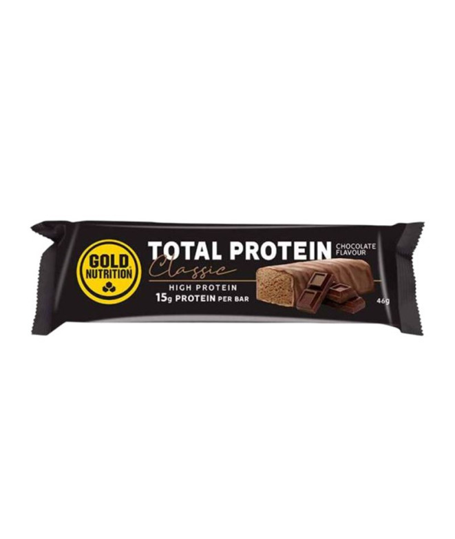 Barre Gold Nutrition Barre Protéinée Totale - Chocolat - 46 G