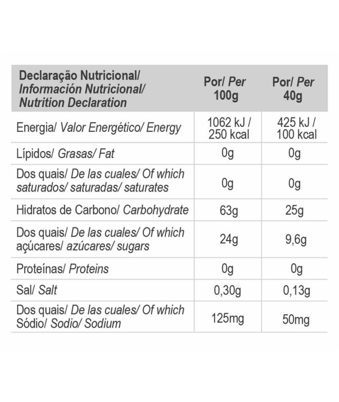 Gel Gold Nutrition Énergie Gel Sans saveur - 40 G