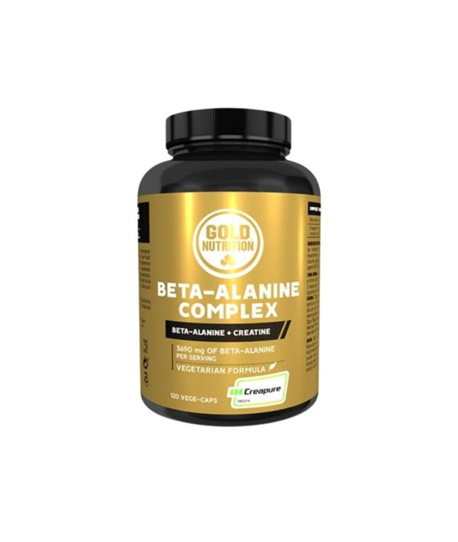 Beta-Alanine Gold Nutrition Complex - 120 Vcaps