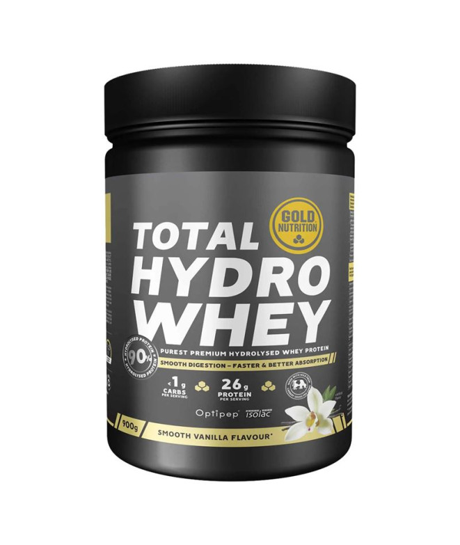 Proteína Gold Nutrition Total Hydro Whey Vainilla - 900 G