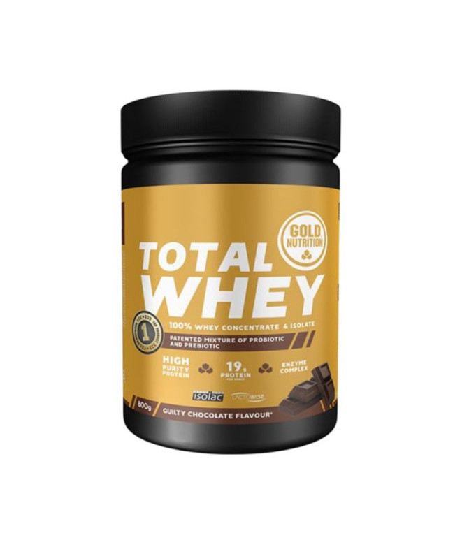 Proteína Gold Nutrition Total Whey Chocolate - 800 G