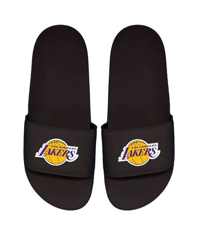 Tongs Islide Los Angeles Lakers Noir