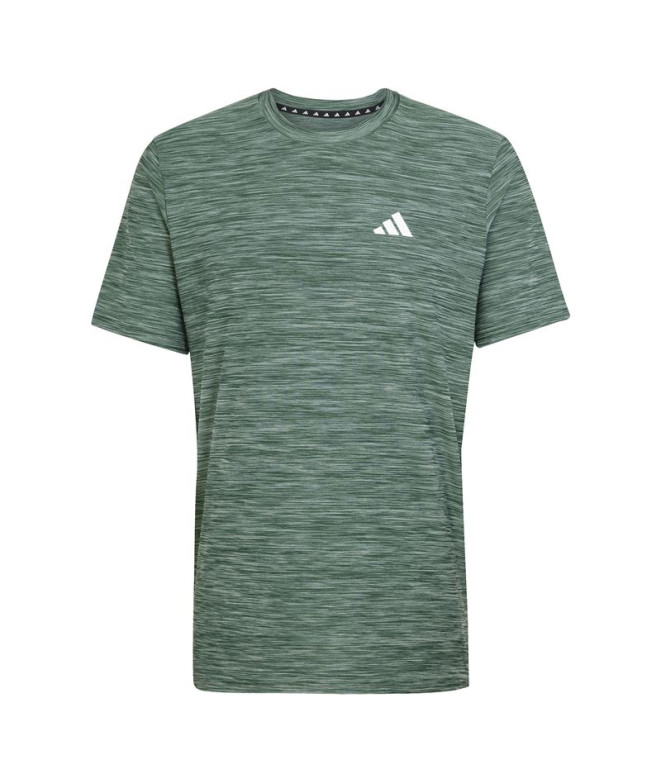 Camiseta de Fitness adidas Tr-Es Stretch Hombre Verde