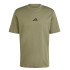 Camiseta adidas Sl Sj Homem Verde Escuro/Preto