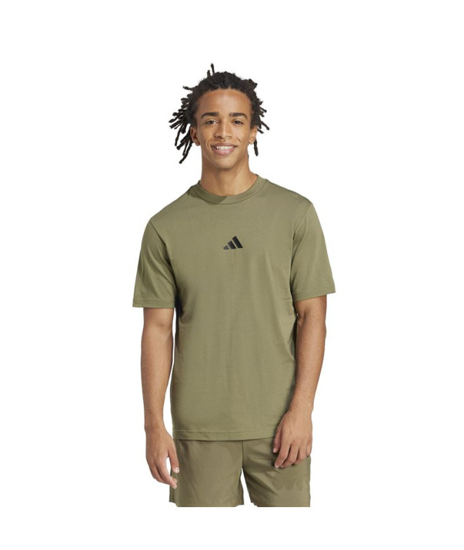 T-shirt adidas Sl Sj Homme Vert Foncé/Noir