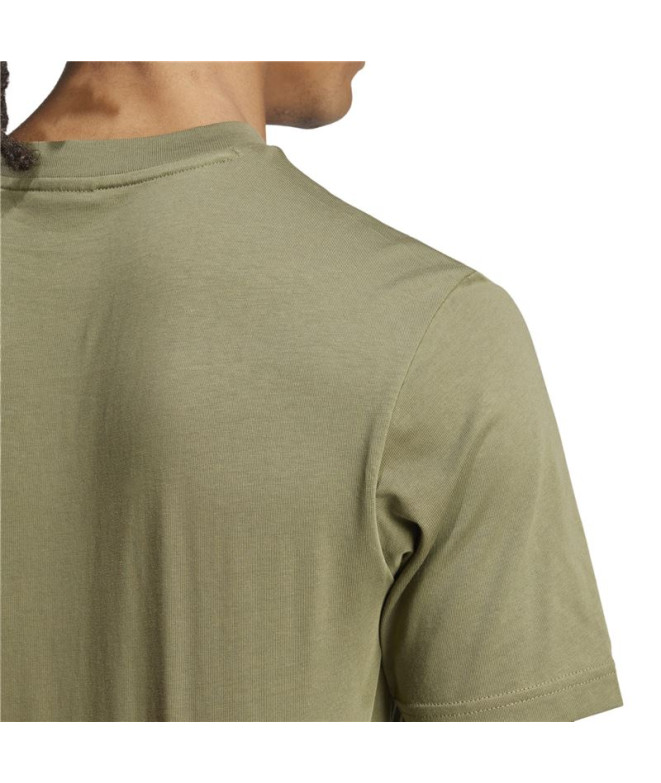 T-shirt adidas Sl Sj Homme Vert Foncé/Noir