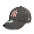 Boné New Era New York Yankees Tech Grey 9FORTY