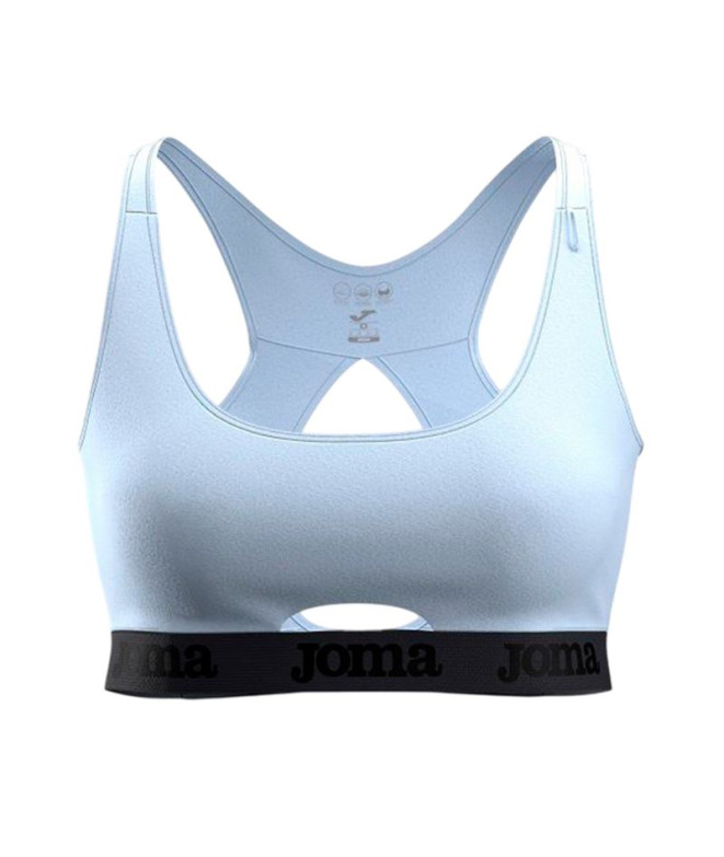 Sutiã esportivo de Fitness Joma R-City Iconic Azul Menina
