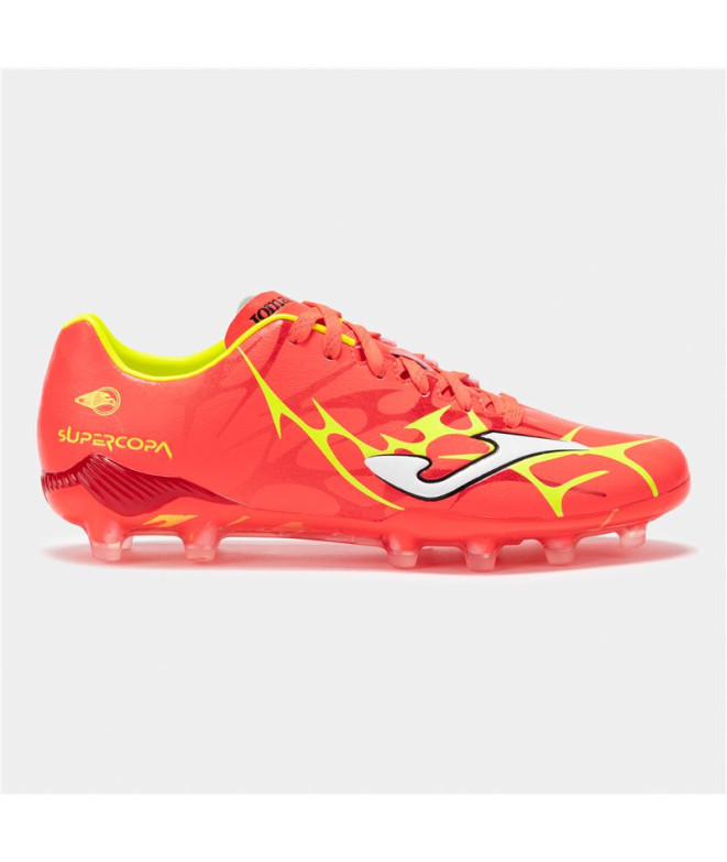 Botas De Fútbol Joma Super Copa 2507 Rojo Firm Ground Hombre