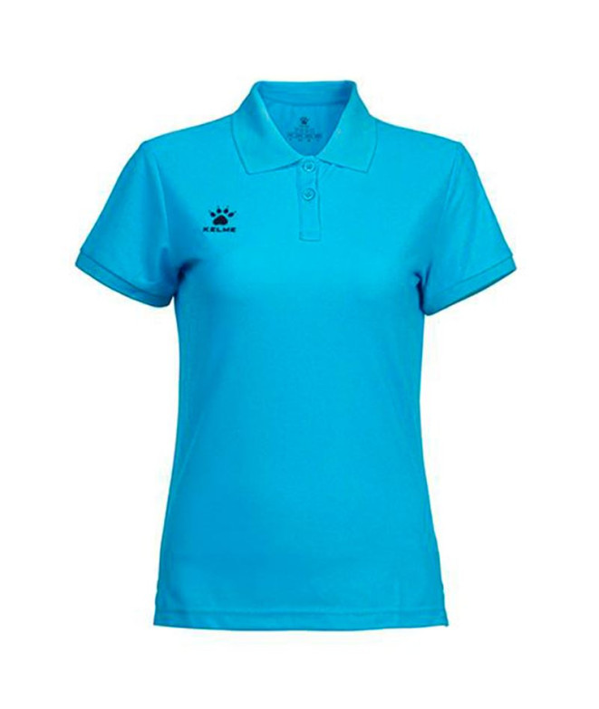 Polo de Fútbol Kelme Women Polo S/S Street Hombre Light Azul