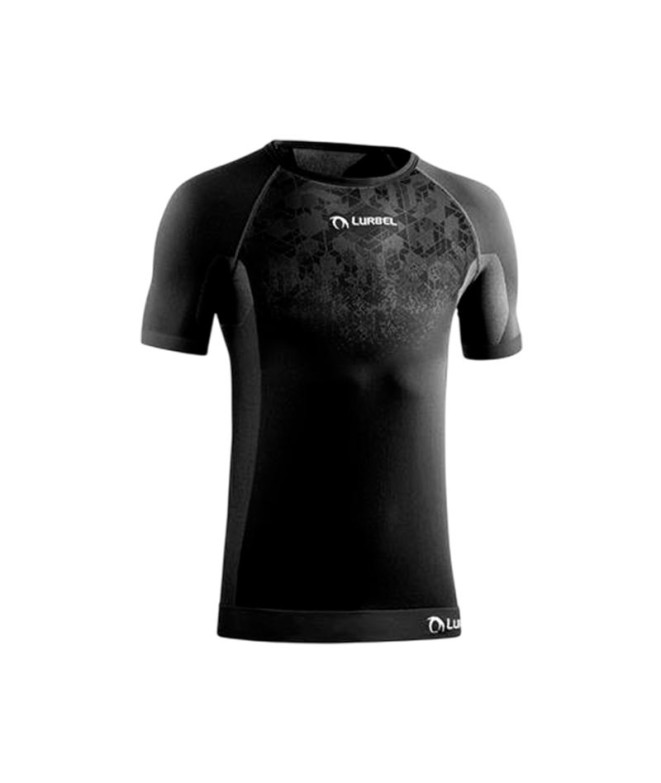 Camiseta De Trail Lurbel Win Short Sleeves Hombre Negro/Marengo
