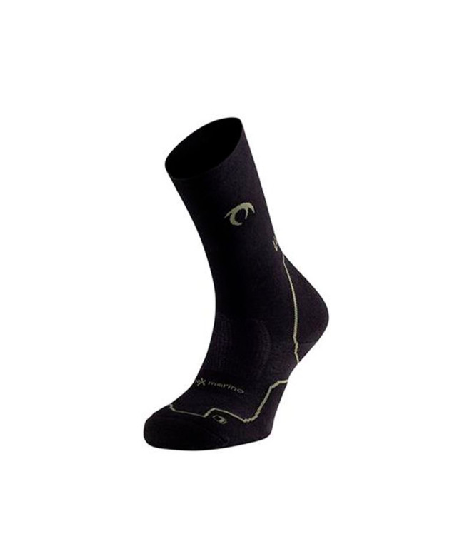 Calcetines De Running Lurbel Taiga Five Negro/Sottobosco