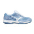 Zapatillas De Tenis Mizuno Break Shot 5 Cc Mujer Azul Celeste