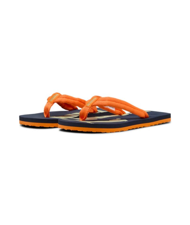 Tongs Puma Epic Flip V2, Orange Glo New Navy,...