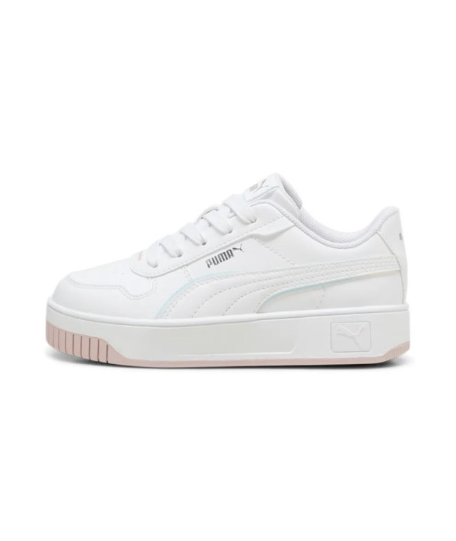 Zapatillas Puma Carina Street Holo 2, Whi Niña