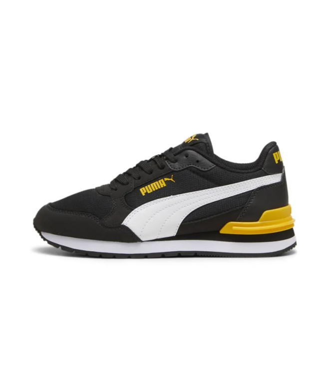Zapatillas Puma St Runner V4 Mesh , Black, Niño