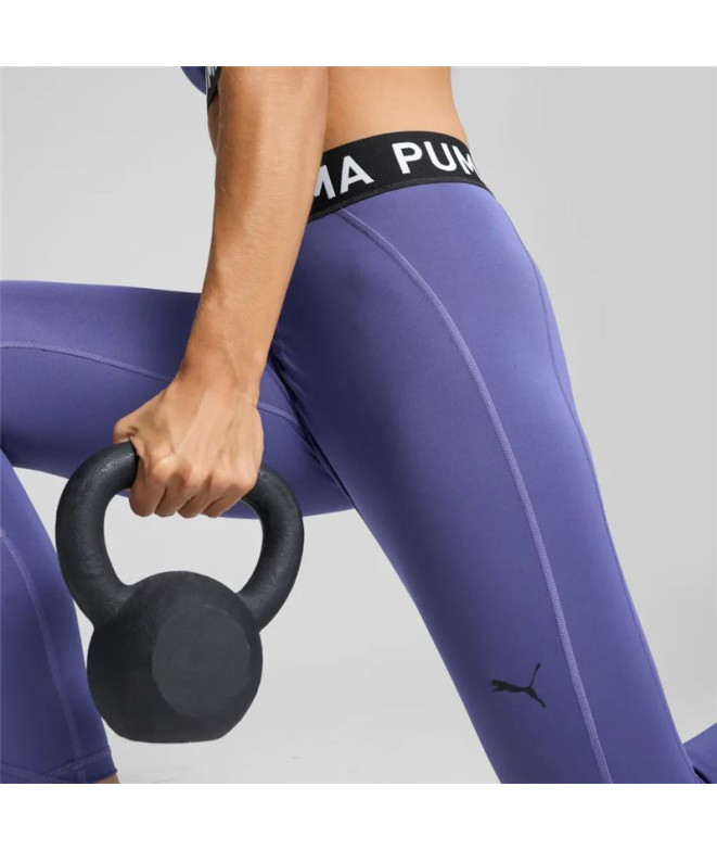 Malhas de Fitness Puma W Strong Mulher Azul...