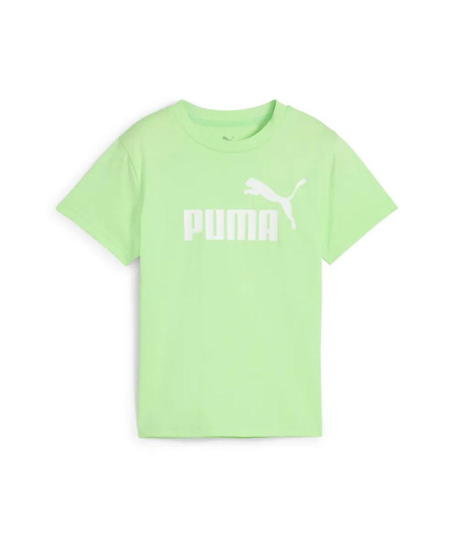 T-shirt Puma Essentials No. 1 Logo B, Fern Printemps, Enfant