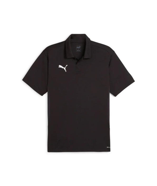 Polo De Pádel Puma Individual Pol, Black, Hombre