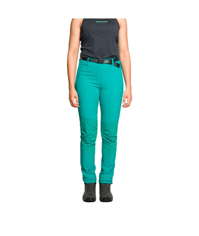 Calça Longos Trangoworld Troyes Mulher Verde