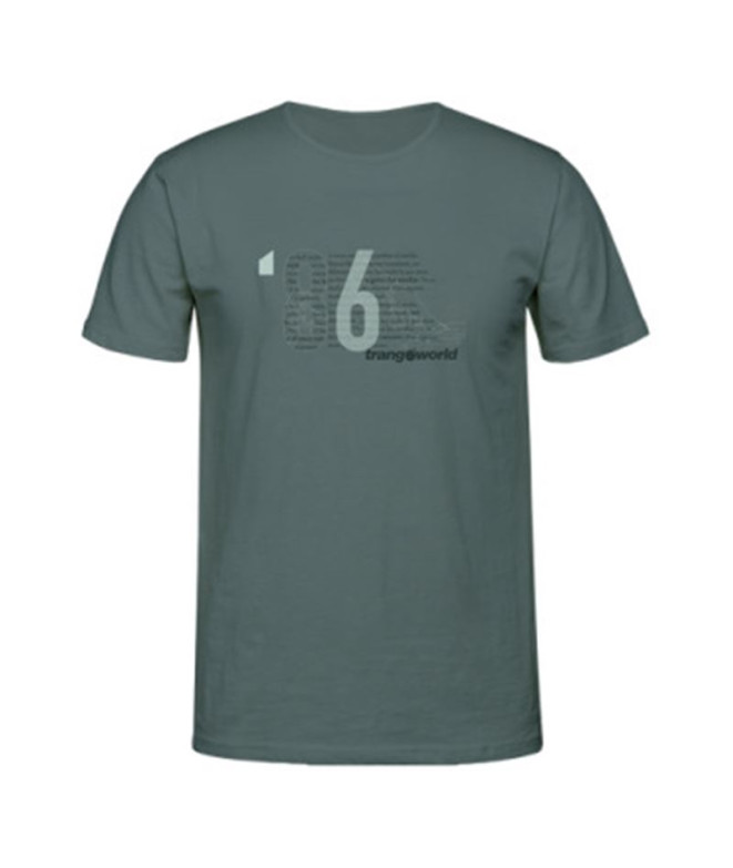 Camiseta Trangoworld Bayra Homem Verde Azulado